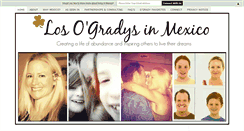 Desktop Screenshot of losogradysinmexico.com